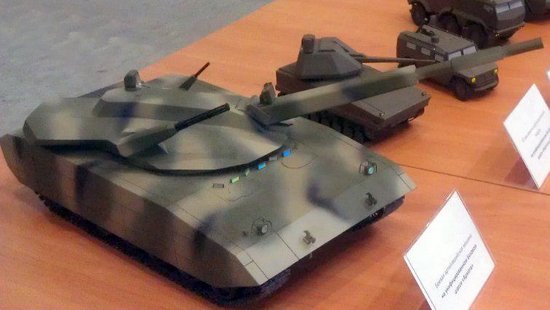 俄将开始测试“阿玛塔”通用作战平台主战坦克