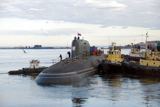 俄军明年将接收最新攻击核潜艇 建造耗时20年