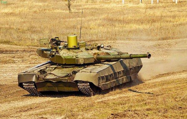 乌"堡垒"坦克可单挑俄军T-90 但无用武之地